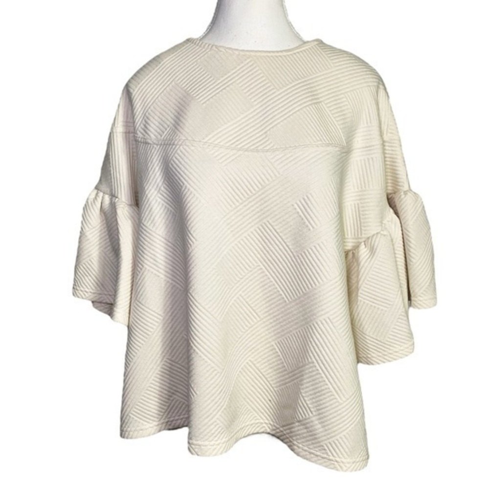 See and Be Seen Cream Women's Top